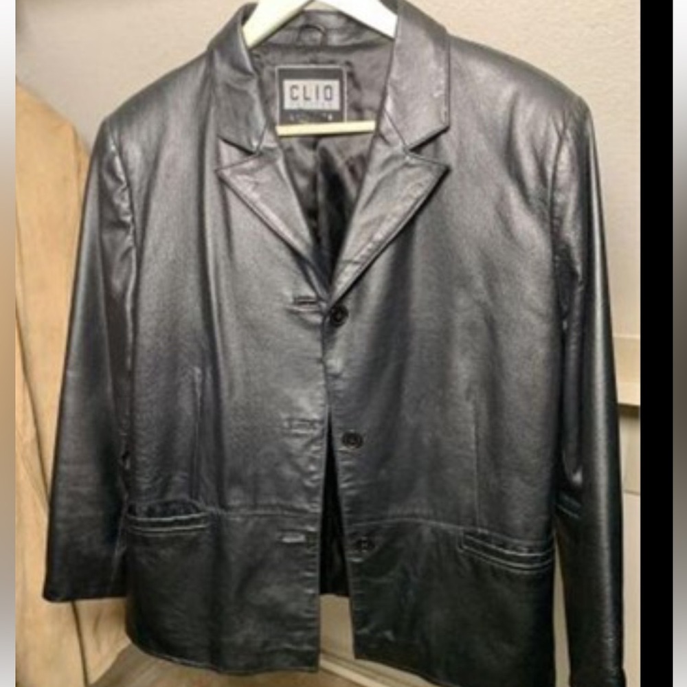 Clio Leather Jacket M - image 1